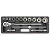 Socket Set 3/4"Sq Drive 12-point WallDrive&#174; 15pc Metric