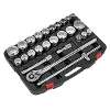 Socket Set 26pc 3/4"Sq Drive 12-point WallDrive&#174;