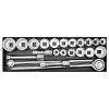 Socket Set 22pc 3/4"Sq Drive 12-point WallDrive&#174;