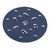 Universal Dust-Free Stick-On DA Backing Pad &#216;150mm x 5/16"UNF & M8