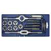 Tap & Die Set 17pc Metric