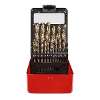 HSS Cobalt Split Point Fully Ground Drill Bit Set 25pc Metric