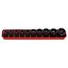 Impact Socket Set 10pc 1/2"Sq Drive Metric