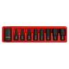 Impact Hex Bit & Holder Set 9pc 1/2"Sq Drive