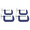 G-Clamp Set 75mm & 100mm - 4pc