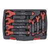 Insulated Open-End Spanner Set 7pc VDE Approved