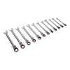 Flexi-Head Ratchet Combination Spanner Set 12pc Metric Platinum Series