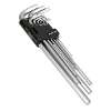 Hex Key Set 9pc Extra-Long Metric