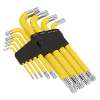 Jumbo Spline Key Set 9pc Anti-Slip