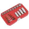 Bolt, Stud & Screw Extractor Set 18pc