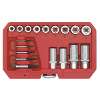 Bolt, Stud & Screw Extractor Set 18pc