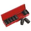 Impact Socket Set 8pc 3/4"Sq Drive Deep Metric