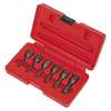 Screw Extractor Set 6pc 3/8"Sq Drive