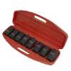 Impact Socket Set 8pc Deep 1"Sq Drive - Metric