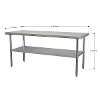 Stainless Steel Workbench 1.8m