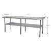 Stainless Steel Workbench 2.1m