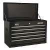 Topchest 5 Drawer with Ball-Bearing Slides - Black & 272pc Tool Kit