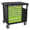 Mobile Workstation 7 Drawer & Cupboard 920mm