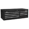 Topchest 9 Drawer with Ball Bearing Slides - Black