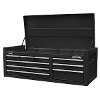 Topchest 9 Drawer with Ball Bearing Slides - Black