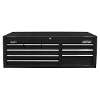 Topchest 9 Drawer with Ball Bearing Slides - Black