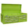 Topchest 9 Drawer with Ball Bearing Slides - Green