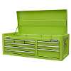 Topchest 9 Drawer with Ball Bearing Slides - Green