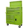 Topchest 9 Drawer with Ball Bearing Slides - Green