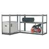 Racking Unit with 5 Shelves 600kg Capacity Per Level