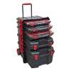 Professional Mobile Toolbox with 5 Removable Storage Cases