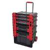 Professional Mobile Toolbox with 5 Removable Storage Cases