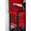 Heavy-Duty Mobile Tool & Parts Trolley with 5 Drawers & Lockable Top