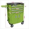 Tool Trolley with 4 Drawers & 2 Door Cupboard