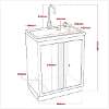 Modular Sink Unit 680mm