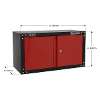 Modular 2 Door Wall Cabinet 665mm