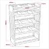 Modular Flat Shelf Van Storage Unit 925mm