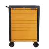 Rollcab 7 Drawer Push-To-Open - Orange