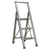 Aluminium Professional Folding Step Ladder 3-Step 150kg Capacity