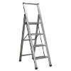 Aluminium Professional Folding Step Ladder 4-Step 150kg Capacity