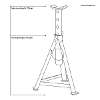 Axle Stands (Pair) 2.5 Tonne Capacity per Stand Medium Height