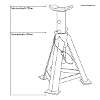 Axle Stands (Pair) 5 Tonne Capacity per Stand