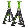 Axle Stands (Pair) 6 Tonne Capacity per Stand - Green