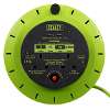 Cassette Type Cable Reel Green with Thermal Trip 2 x 230V and 2 x USB 10m