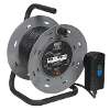 Cable Reel 25m 4 x 230V 1.25mm� Thermal Trip with RCD Plug