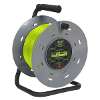 Cable Reel with Thermal Trip 4 x 230V Sockets 50m - Green