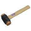 Copper Faced Hammer 4.3lb Hickory Shaft