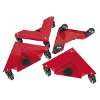 Corner Transport Dollies Set of 4 - 150kg Capacity