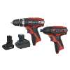 2 x 12V SV12 Series Cordless Power Tool Combo Kit