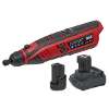 Cordless Rotary Tool & Engraver Kit 49pc 12V SV12 Series - 2 Batteries