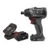 Brushless Impact Driver Kit 1/4"Hex 20V SV20 Series - 2 Batteries